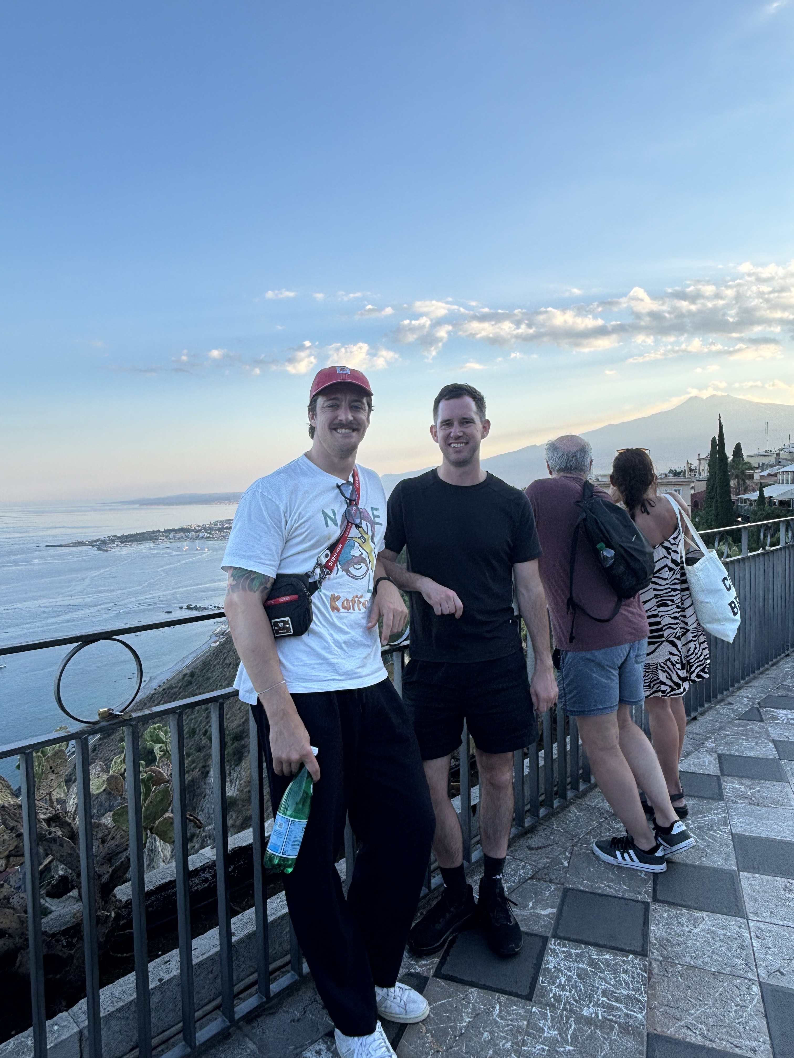 Rory and I having an awkward photo