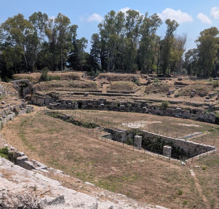 Roman amphitheatre at Syracuse