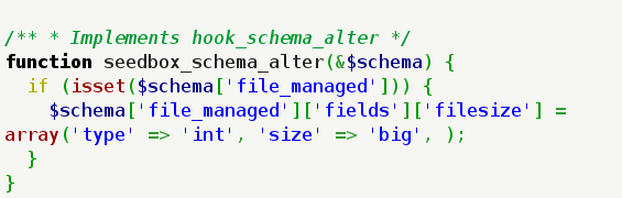 Dealing with large filesizes in Drupal